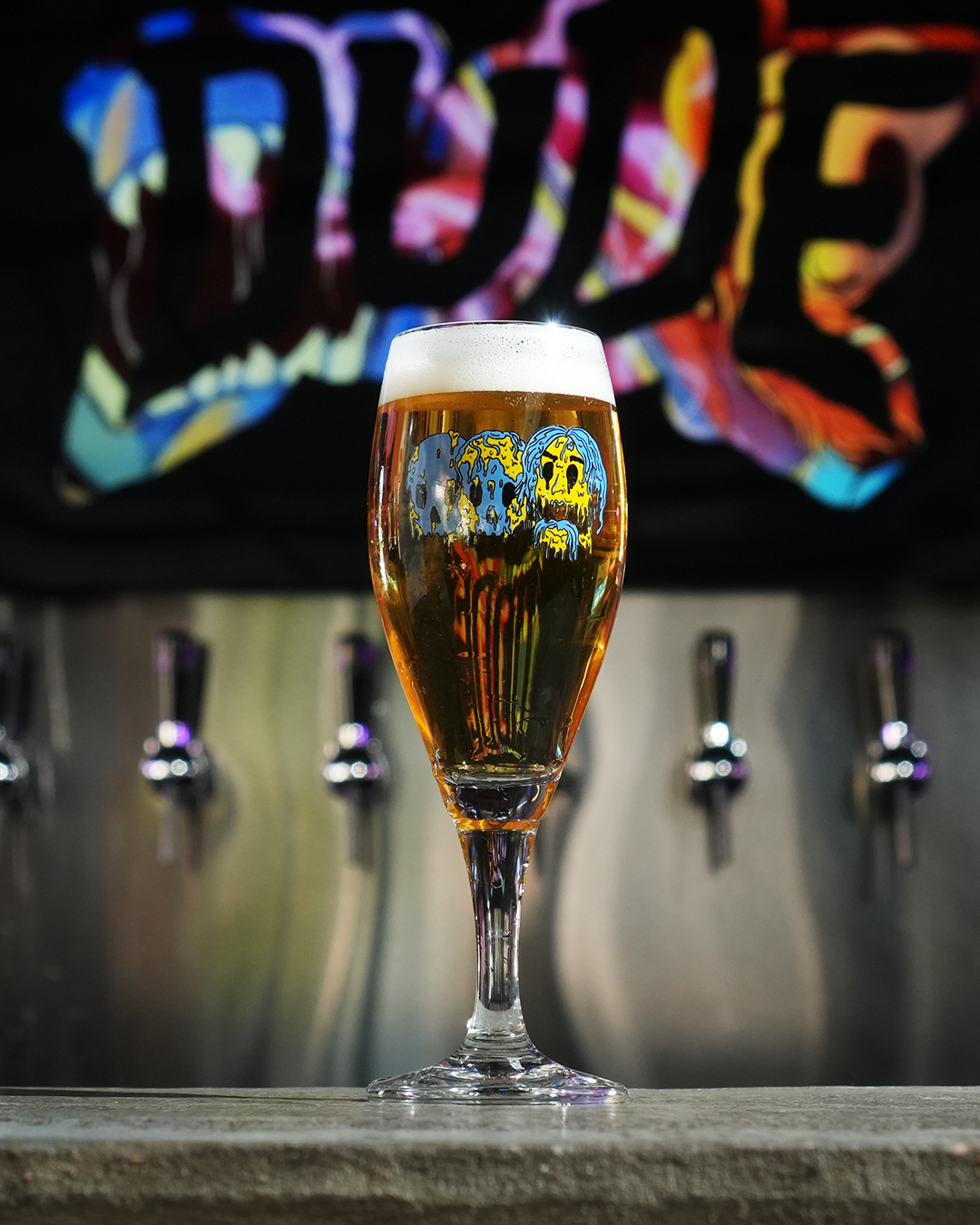 Taça Gourmet Toxic Azul 320ml