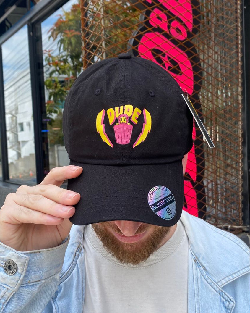 Boné Preto Dude Mode