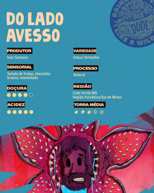 Café Do Lado Avesso (Salada de Frutas, Chocolate Branco e Marmelada)