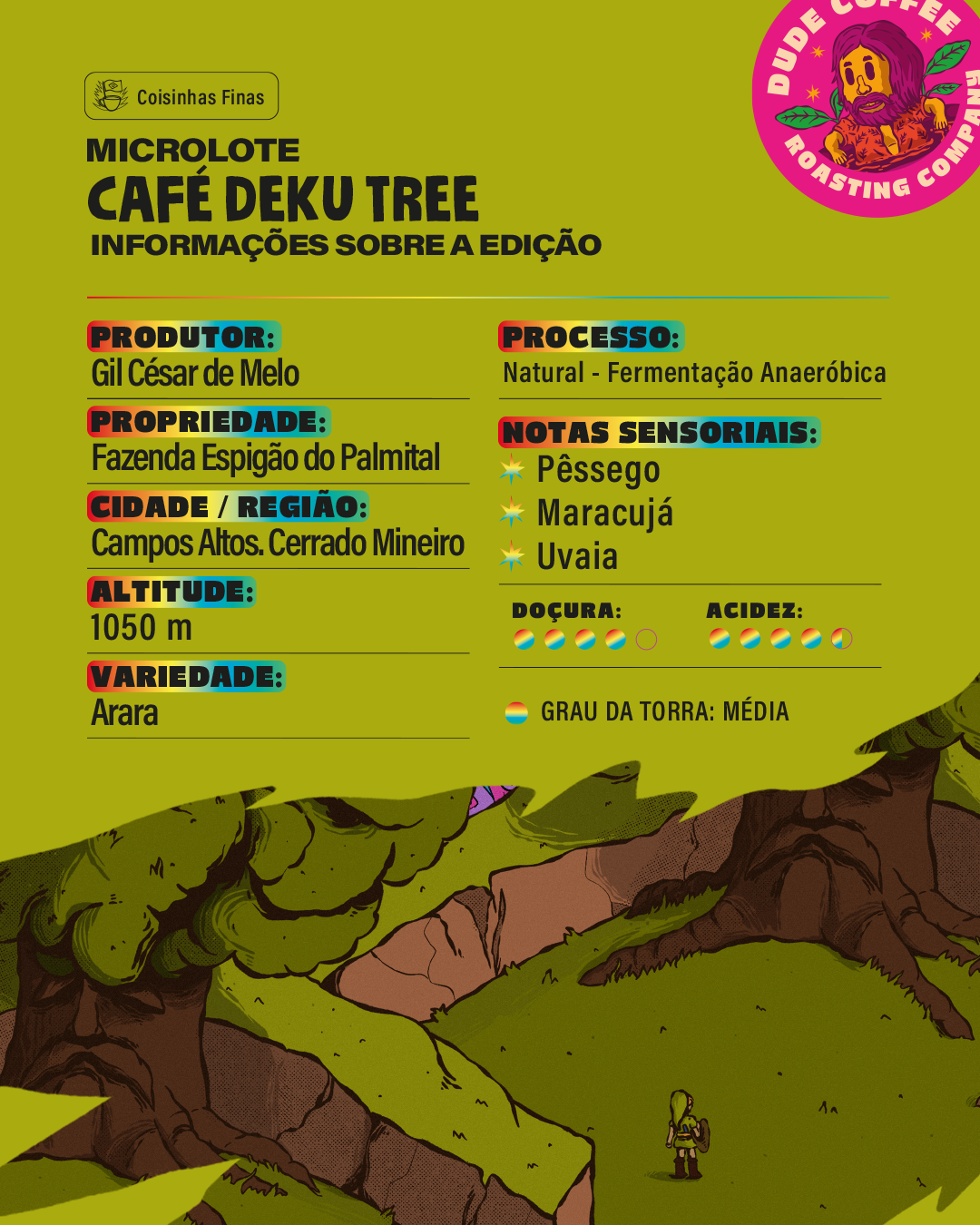 Café Deku Tree (Pêssego, Maracujá, Uvaia)