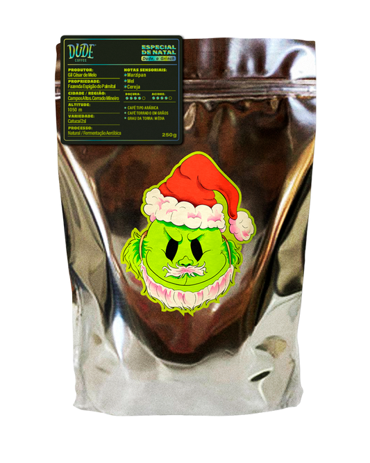 Café Dude, O Grinch (Marzipan, Mel e Cereja)