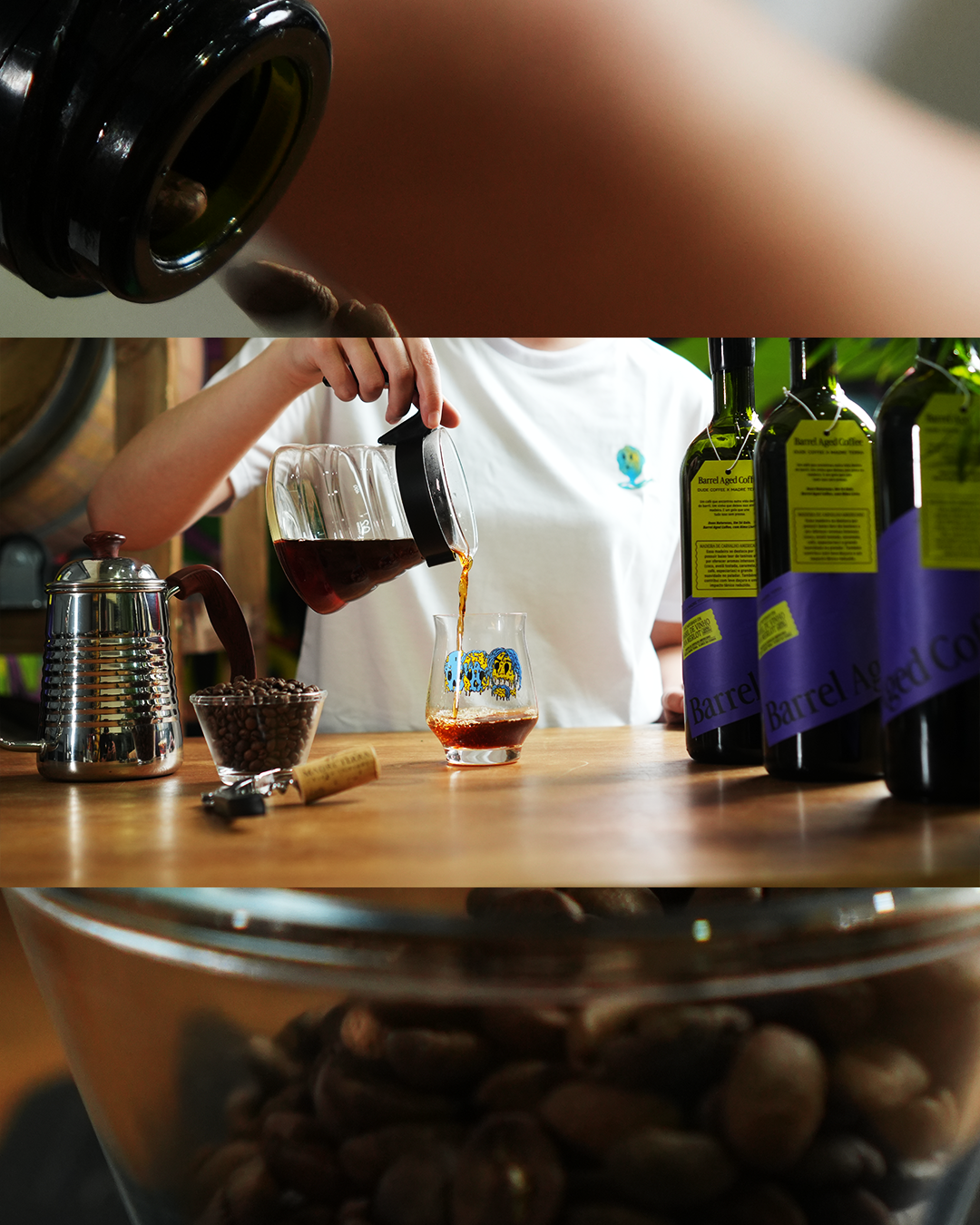 Café Barrel Aged Coffee Merlot 250g