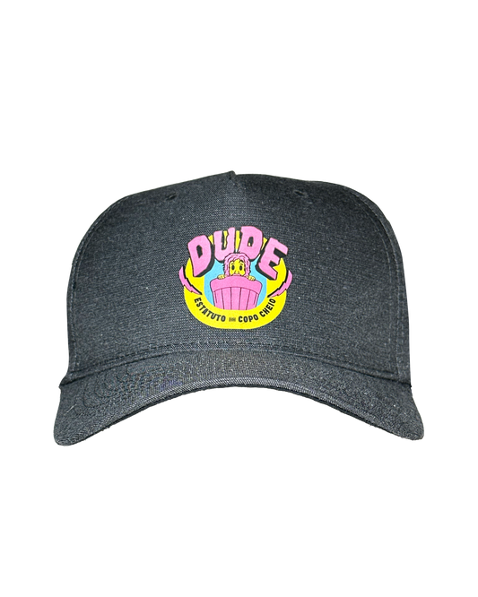 Boné Cinza Estatuto do Copo Cheio