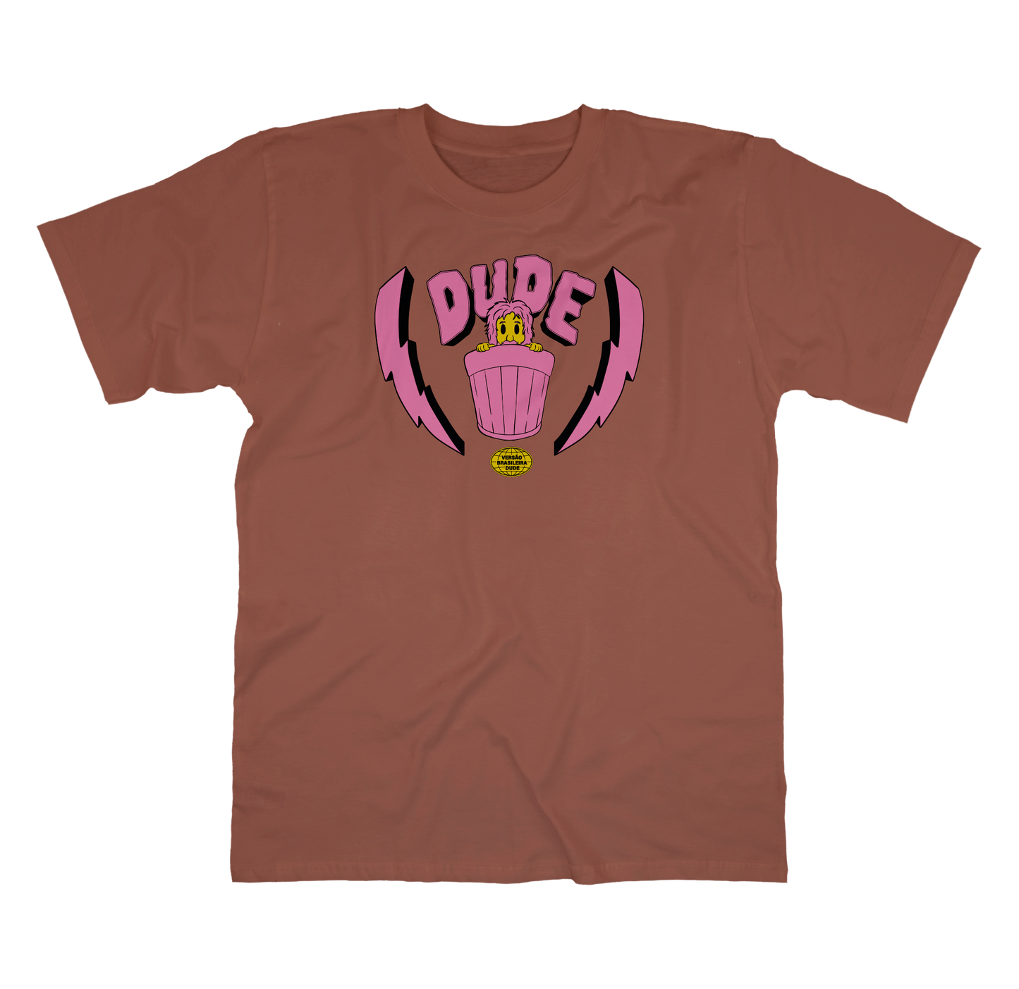 Camiseta Marrom Dude Mood