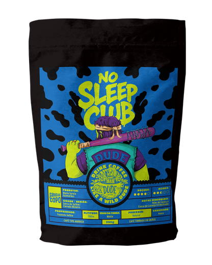 Café No Sleep Club (Nibs de Cacau e Casca de Laranja Cristalizada)