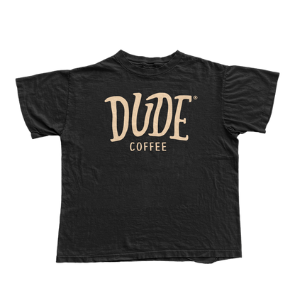 Camiseta Preta Logo Dude Co.