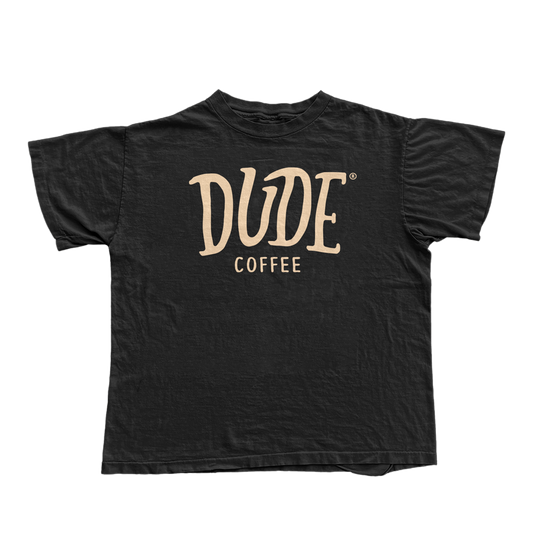 Camiseta Preta Logo Dude Co.