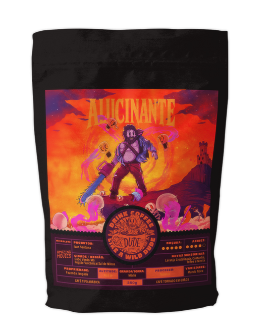 Café Alucinante (Laranja Cristalizada, Castanha, Toffee e Menta)