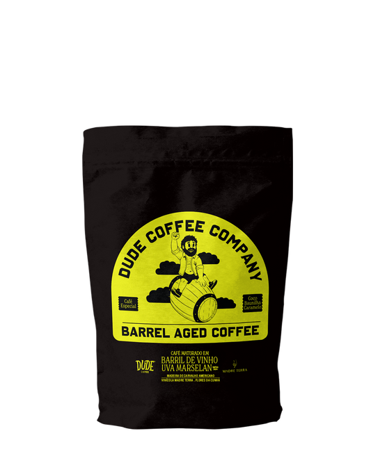 Café Barrel Aged Coffee - Uva Marselan - Carvalho Americano 100g (Coco, Baunilha, Caramelo)