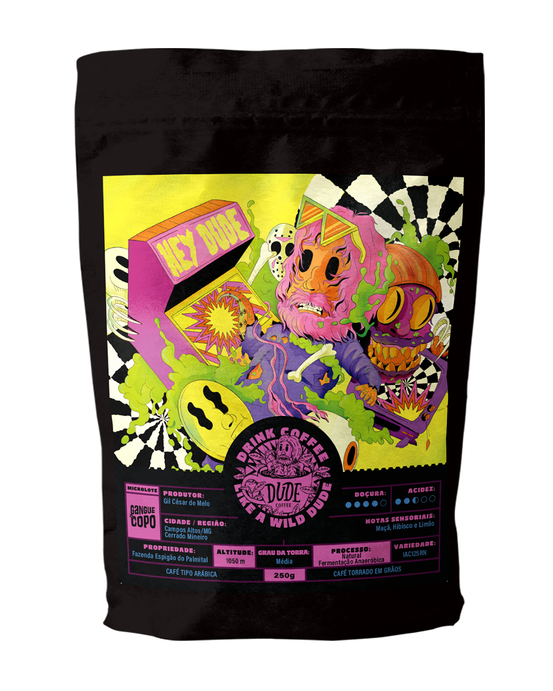 Café Hey Dude (Maçã, Hibisco e Limão)