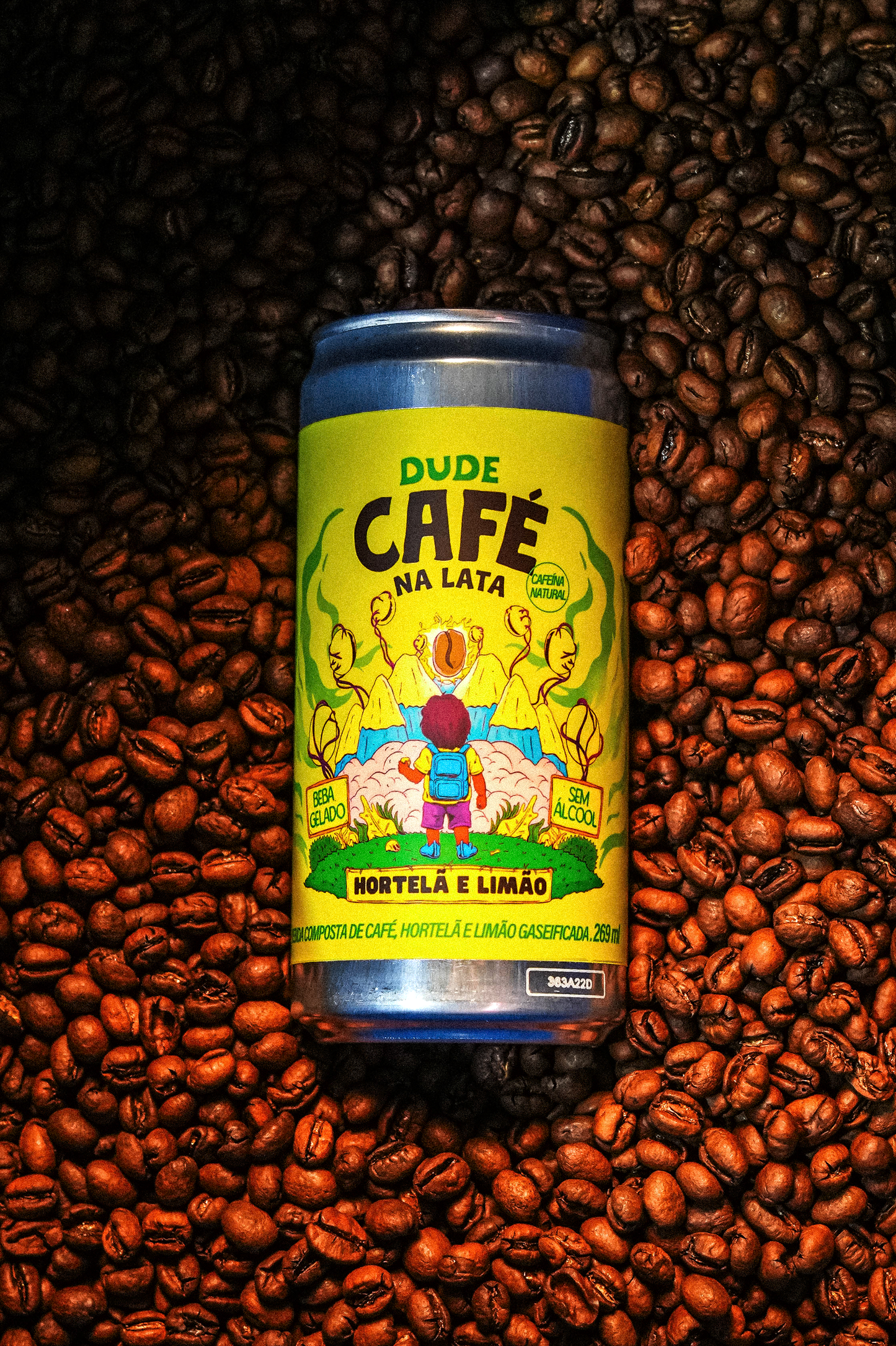 Dude Café na Lata (Hortelã e Limão) - Lata 269mL