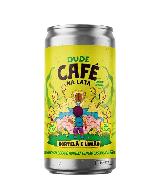 Dude Café na Lata (Hortelã e Limão) - Lata 269mL