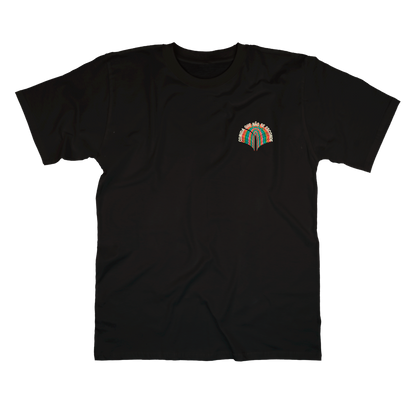 Camiseta Preta Comida Que Não Se Esconde