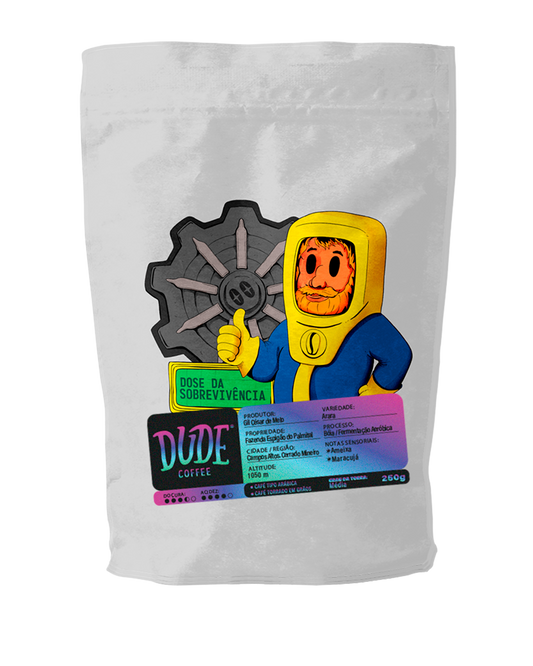 Café Dose de Sobrevivência (Ameixa e Maracujá)