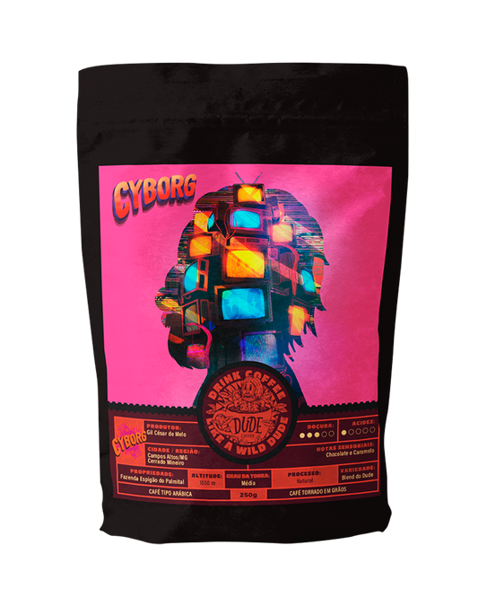 Café Cyborg #9 (Chocolate e Caramelo)