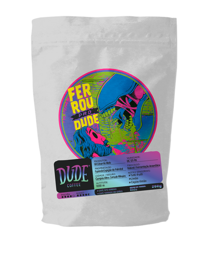 Café Ferrou pro Dude (Tutti-Frutti, Limão, Capim Limão)