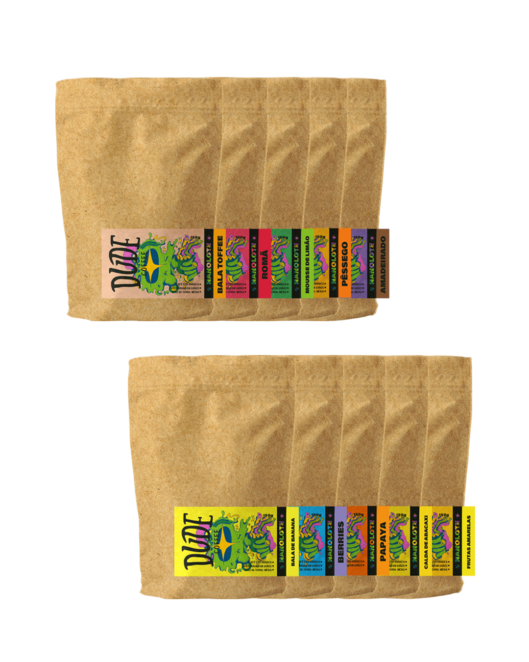 Kit Nanolote ed. Terracota (10 cafés de 150g)